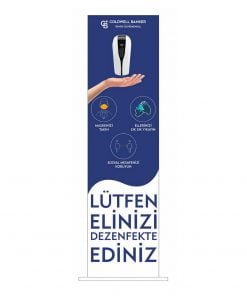 Ayaklı Dezenfektan Standı (Sensörlü)