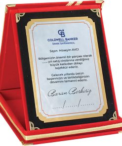 AP-01-K-15x20 Kırmızı Albüm Plaket