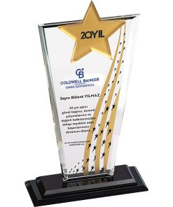 EKT-225 Kristal Plaket